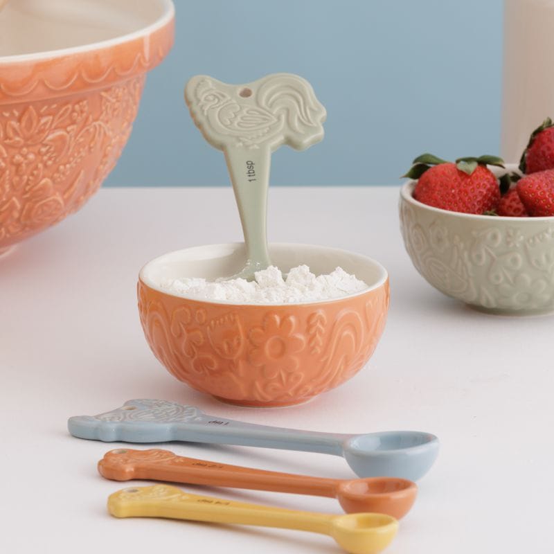 Home to Roost Measuring Spoons - Set of 4