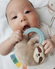 Ritzy Rattle Pal™ Plush Rattle Pal With Teether - Sloth