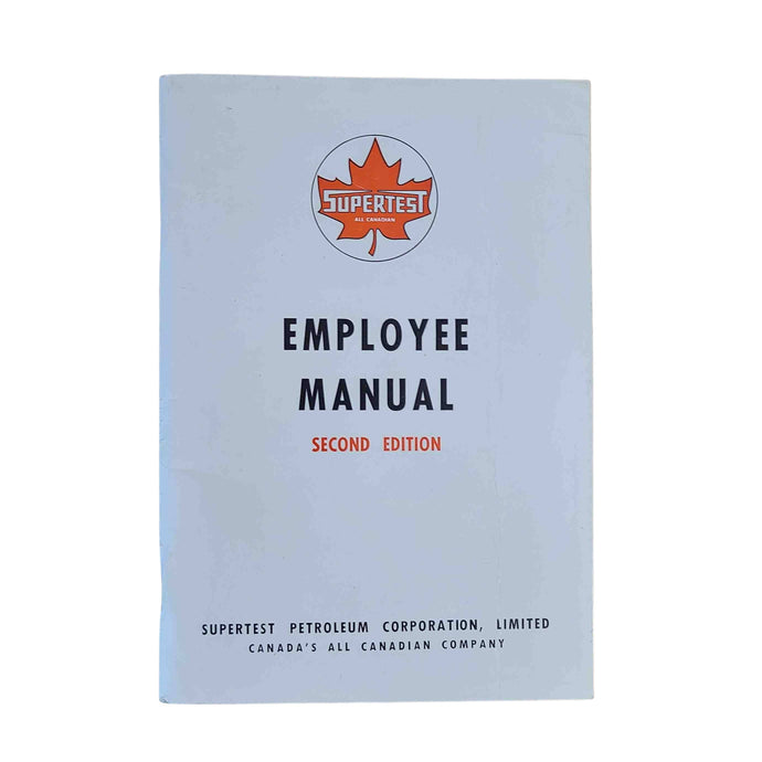 Supertest Employee Manual - 1966