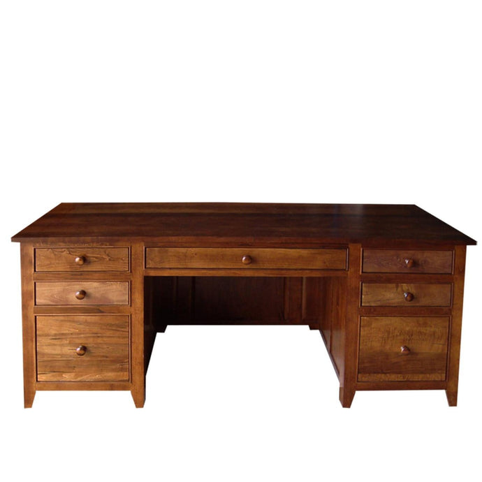 A Series Desk with Drawers on each side