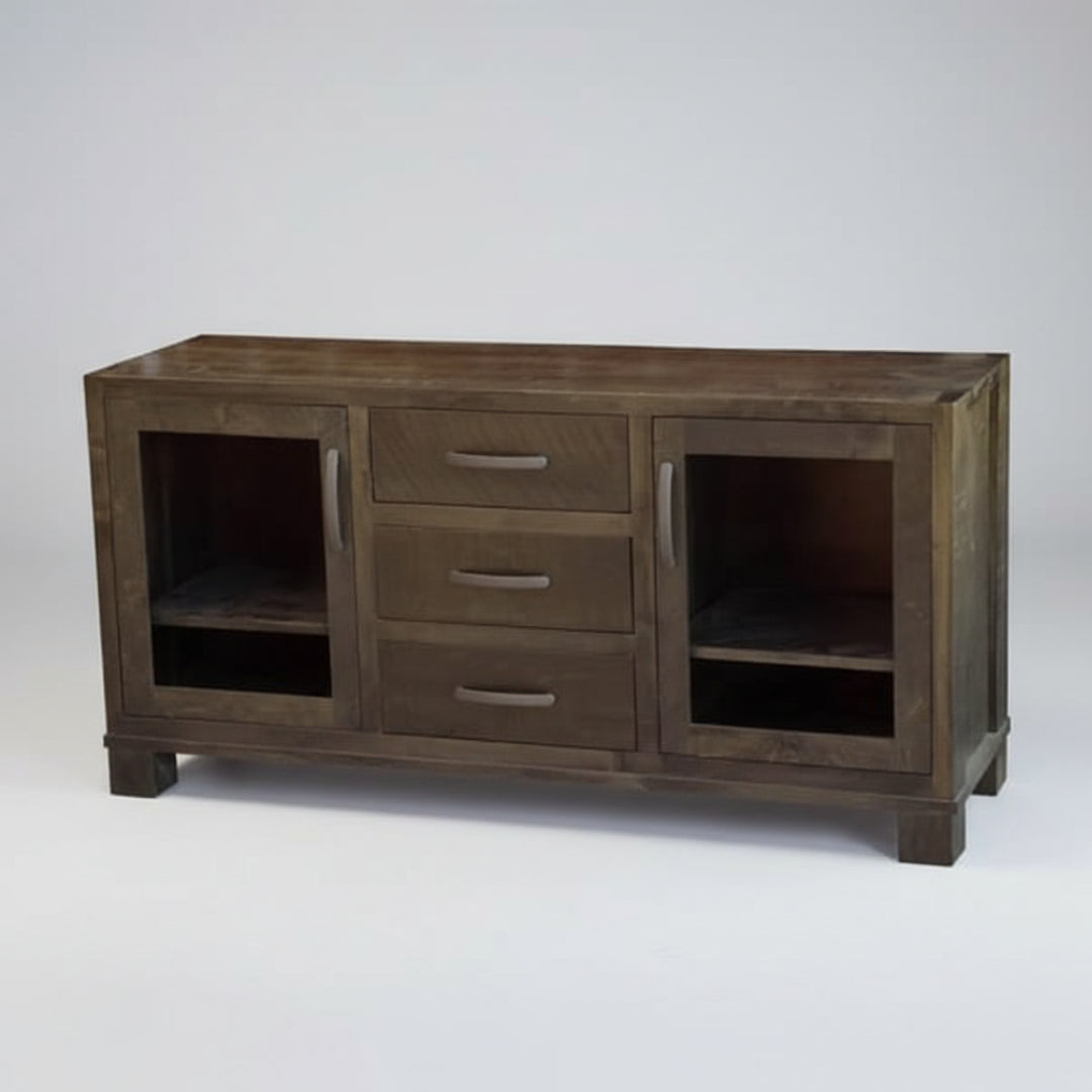 Backwoods Entertainment Unit with 2 Doors and 2 Drawers