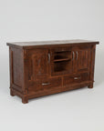 Timber Entertainment Unit with 3 Doors and 2 Drawers