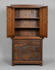 Timber Armoire Opened Doors