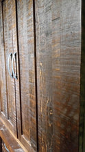 Load image into Gallery viewer, Timber Armoire close up of door handles
