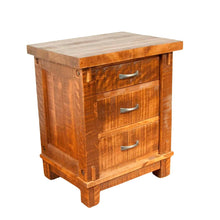 Load image into Gallery viewer, Timber Nightstand with 3 Drawers
