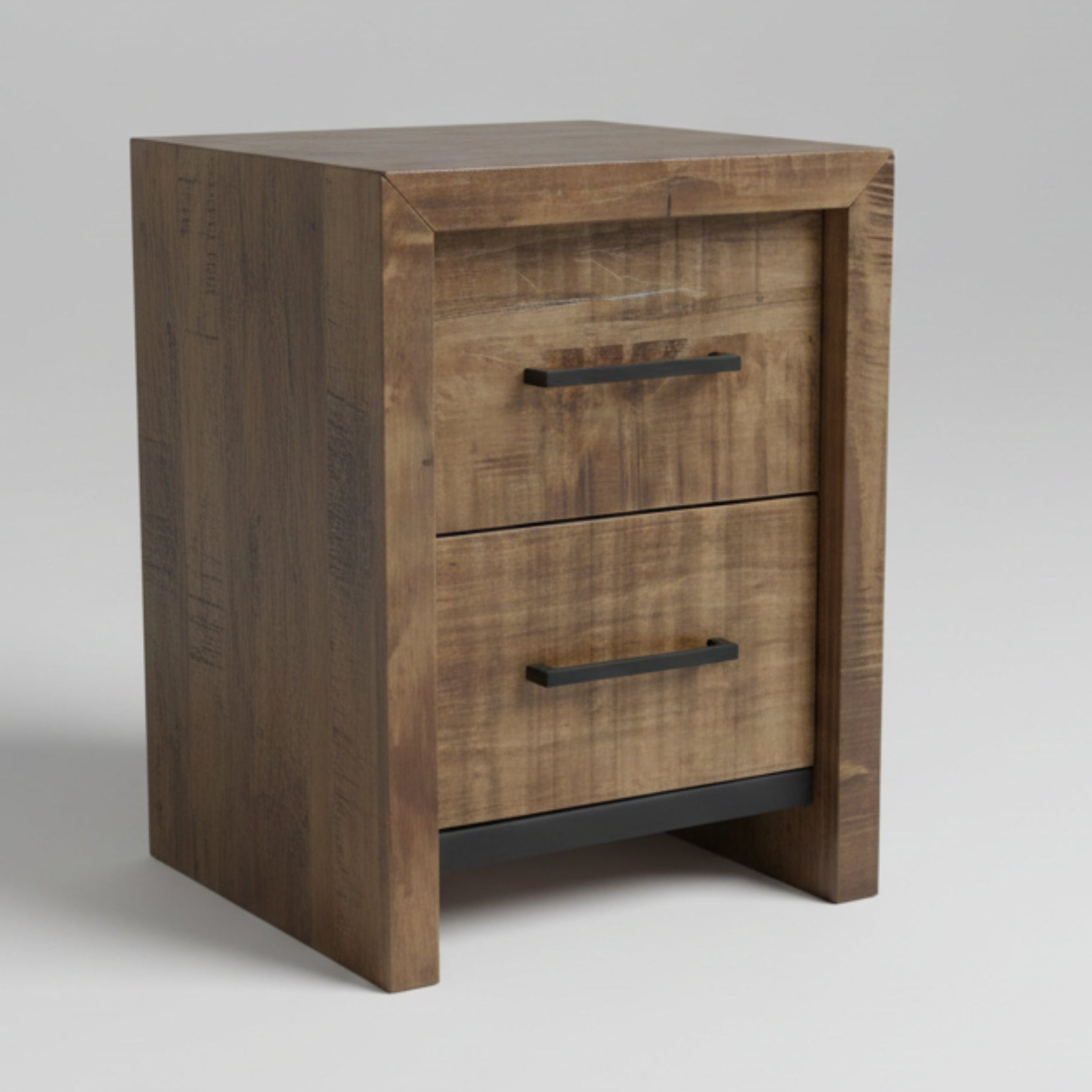 Warehouse Nightstand with 2 Drawers