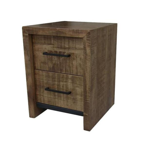Warehouse Nightstand with 2 Drawers