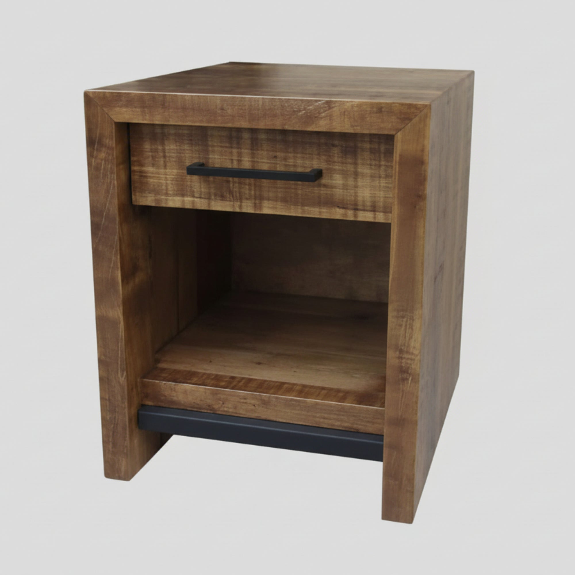 Warehouse Nightstand with 1 drawer and open bottom